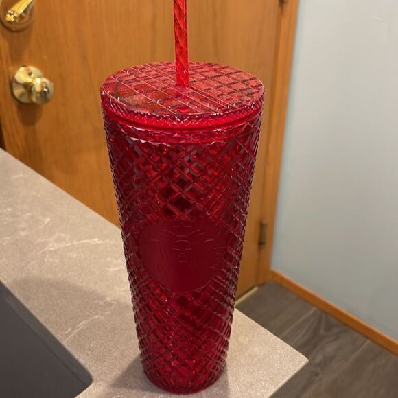 Nwt Starbucks Red Diamond Tumbler - Picture 2 of 10